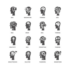 Brainstorm, Thinking, Idea, Brain process, Creativity, Teamwork,