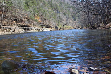 River and Rocky Ledge