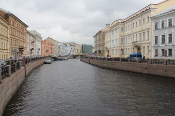Fototapeta premium canal in st. Petersburg