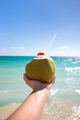 Coconut Drink Beach