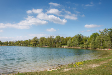 Fototapeta premium Böume am See