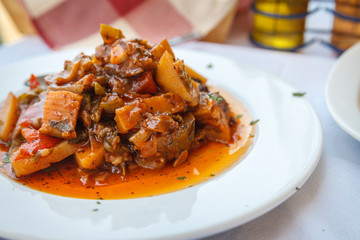 Briam, griechischer Gemüseeintopf