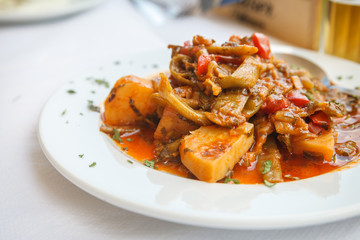 Briam, griechischer Gemüseeintopf