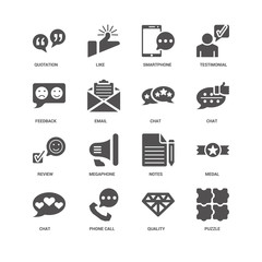 Puzzle, Chat, Medal, Quotation, Feedback, Review, Quality, Phone