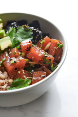 ahi poke bowl