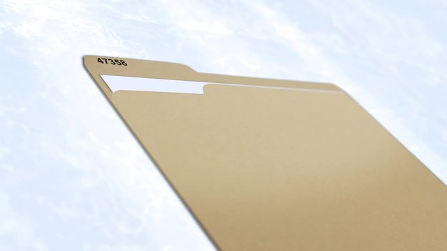 Generic Manila folder series - Generic Patient ID number at a clinic or rebab