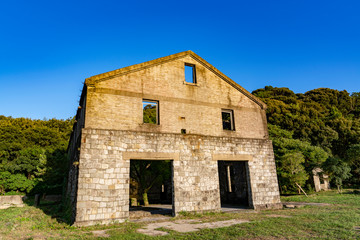 Obraz premium [長崎県]片島魚雷発射試験場跡