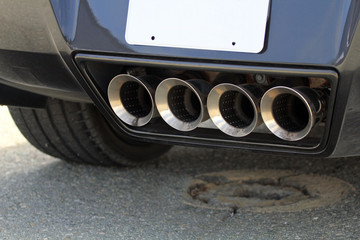 tailpipe sports car