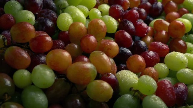 Passing Juicy Mixed Grapes