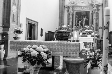 The beauty of the church of San Lorenzo Martire