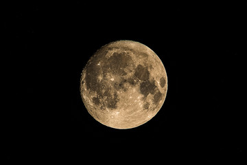 Fototapeta premium Full moon close up.