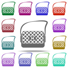 ladies handbag icon. Element of bag icon for mobile concept and web apps. Detailed ladies handbag icon can be used for web and mobile. Premium icon on white background