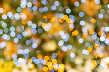 クリスマスツリー（玉ボケ仕様）