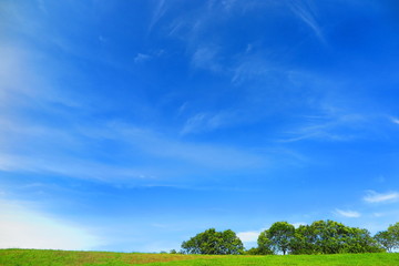 晴天の青空の風景10