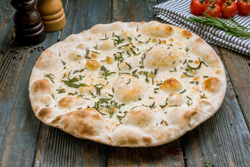 Focaccia with rosemary