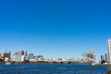 Scenery along the Sumida River