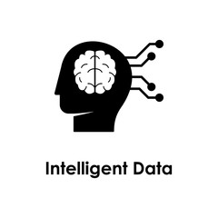 had, brain, scheme icon. Element of business icon with description. Glyph icon for website design and development, app development. Premium icon