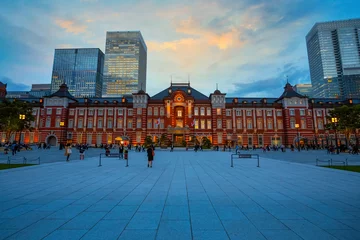 Photo sur Plexiglas Gare Tokyo Station in Tokyo, Japan