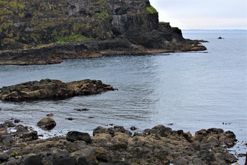The Giants Causeway In Northern Ireland Is Home To Hardened Lava, Basalt Colomns, And Irish Mythology