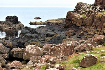 The Giants Causeway In Northern Ireland Is Home To Hardened Lava, Basalt Colomns, And Irish Mythology