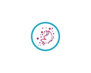 Butterfly logo template vector icon