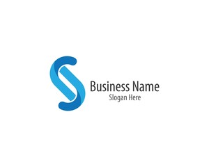 S letter logo vector icon