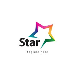 Star Company Logo Vector Template Design Illustration