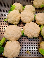 Flowering at food shop