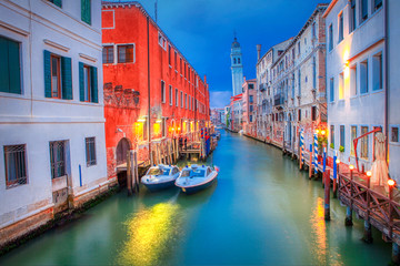 Venice Canal in the Evening