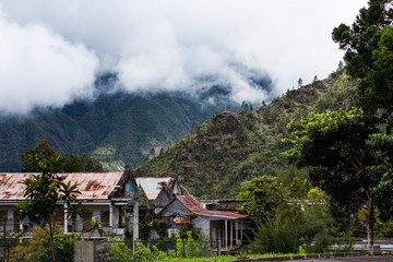 house in the mountains