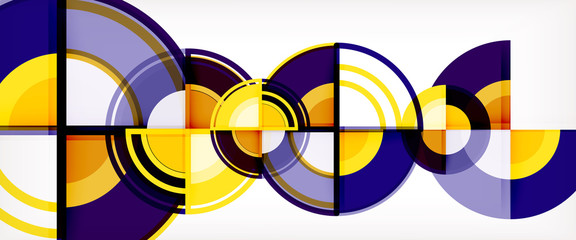 Obraz premium Modern geometric abstract background