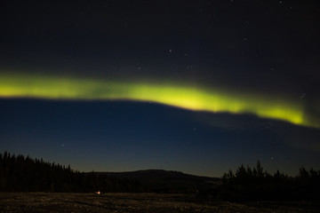 Aurora Borealis in Denali National Park Alaska