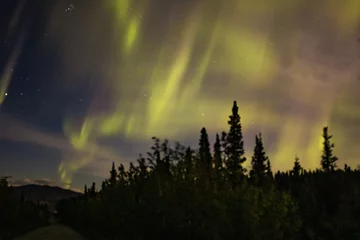 No drill blackout roller blinds Denali Aurora Borealis in Denali National Park Alaska