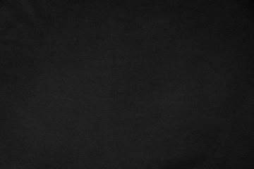 Black leather texture  background.