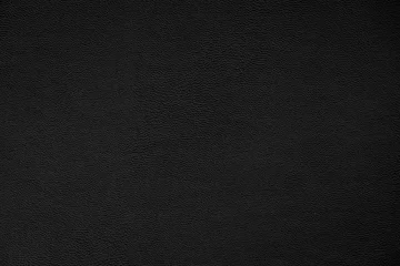 Deurstickers Black leather texture  background. © r_tee
