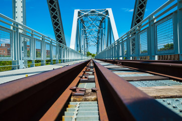 Naklejka premium 高屏渓旧鉄橋
