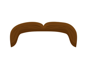 mustache style hipster accessory