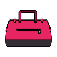 fashion feminine handbag icon