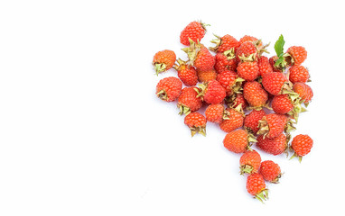 Spring wild fruit raspberry