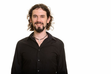 Portrait of handsome Caucasian man smiling