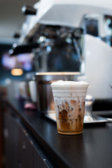 coffee morning in mini cafe make me fresh