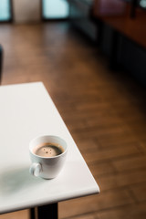 coffee morning in mini cafe make me fresh