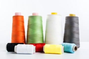 Sewing thread / textile industry background material