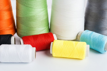 Sewing thread / textile industry background material