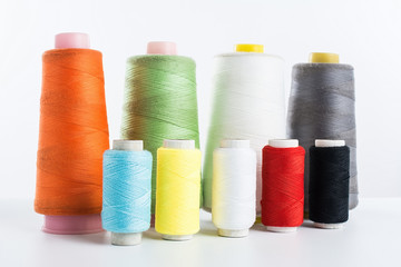 Sewing thread / textile industry background material
