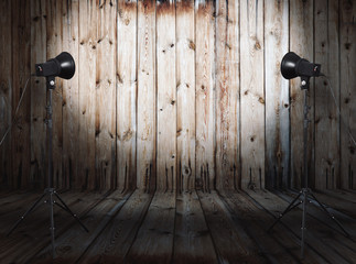 studio in old room