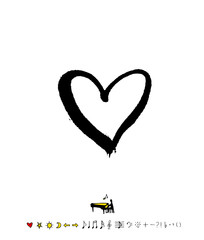 음악회 포스터 / 손으로 그린 음악 일러스트