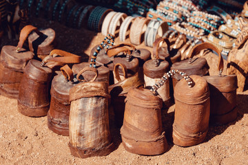 traditional souvenirs from himba peoples, Africa