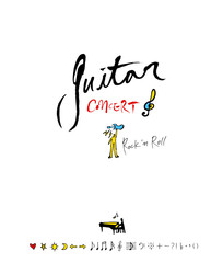 음악회 포스터 / 손으로 그린 음악 일러스트