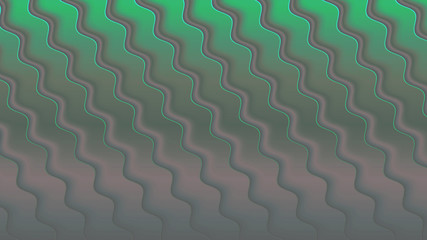 Fototapeta premium Background with a variety of multicolored waves in a paper style.